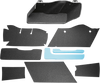 Drag Specialties Saddlebag Lining Kit - Black - Fl '93-'13