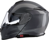 Solaris 2.0 Modular Helmet - Dark Silver - Medium