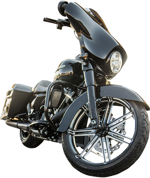 Arlen Ness Rim - 7-Valve - Front - Black - 21X3.5 71-523