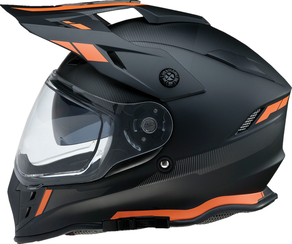 Z1R Range Helmet - Uptake - Black/Orange - Large