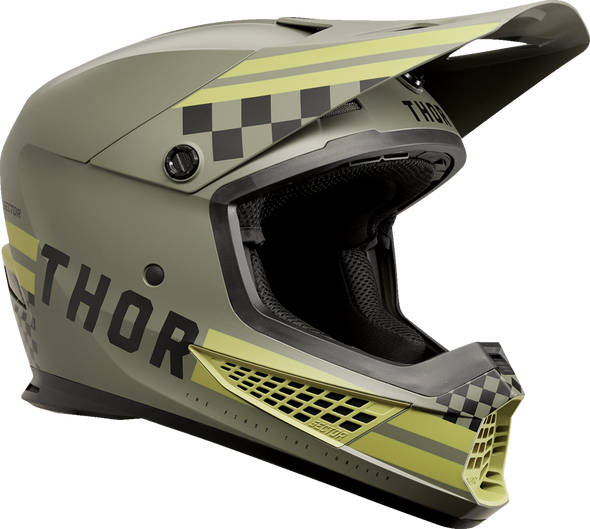 Thor Sector 2 Helmet - Combat - Army/Black - Small