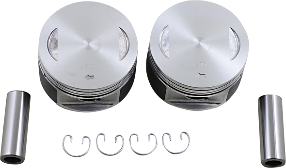 Drag Specialties Piston Kit - +.010" - Twin Cam