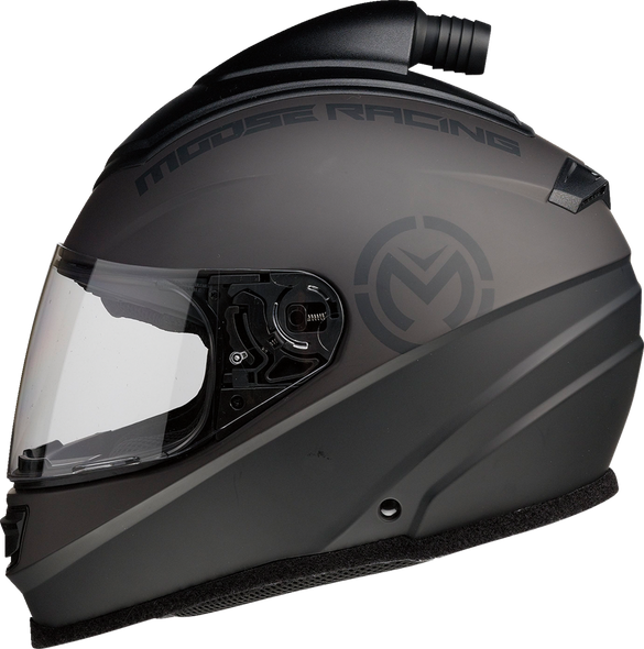 Moose Racing Air Intake Helmet - Black - Xl 0110-8095