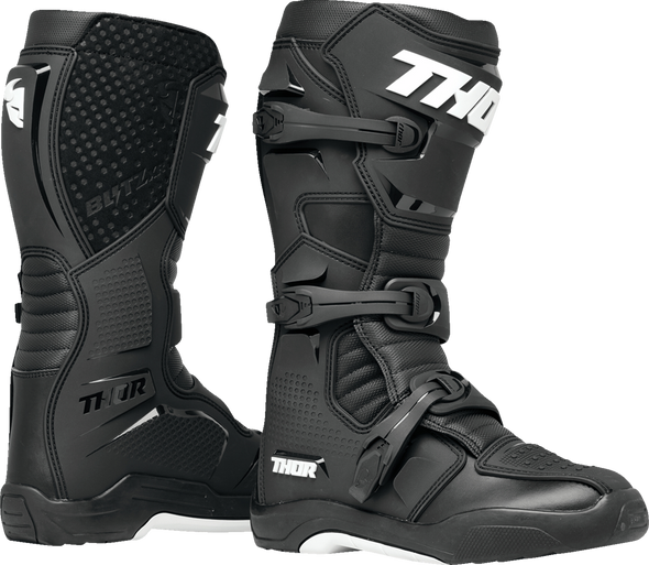 Thor Blitz Xr Boots - Black/White - Size 8