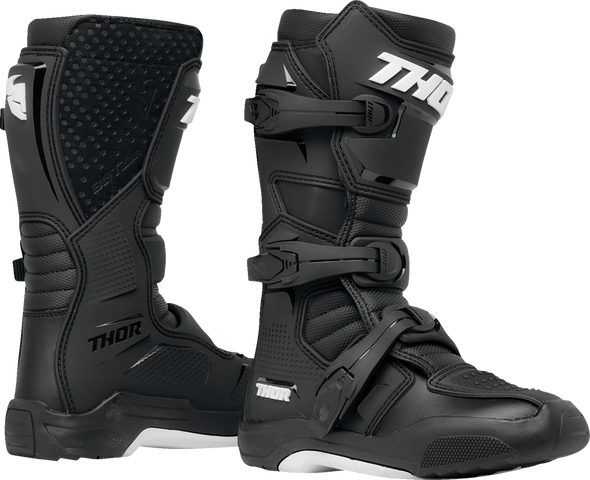 Thor Youth Blitz Xr Boots - Black/White - Size 5