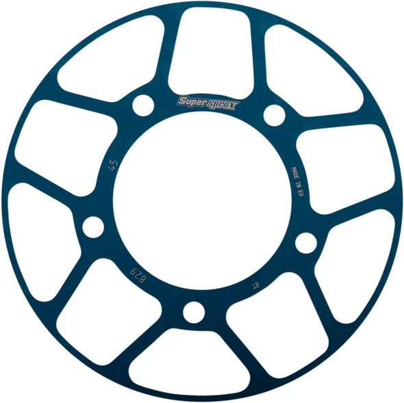 Supersprox Edge Rear Sprocket Insert - Blue - 45 Tooth Racd-829-45-Blu