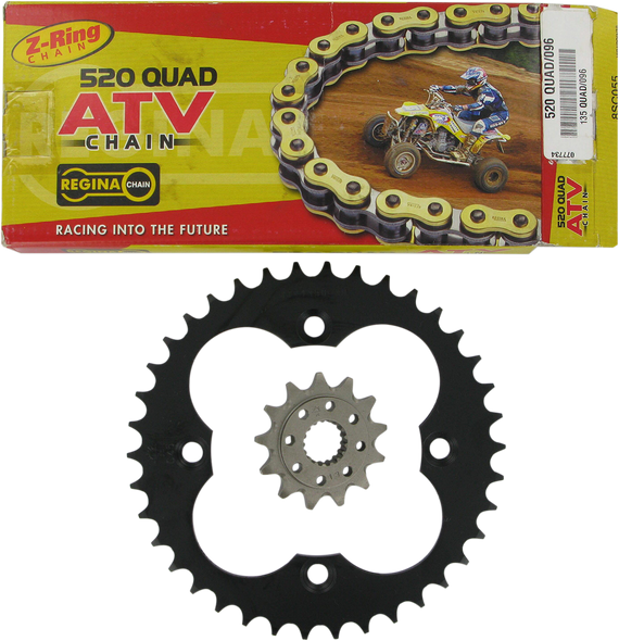 Regina Chain And Sprocket Kit - Honda - Trx 450R/Er - '06-'14 135Quad/096Kho027