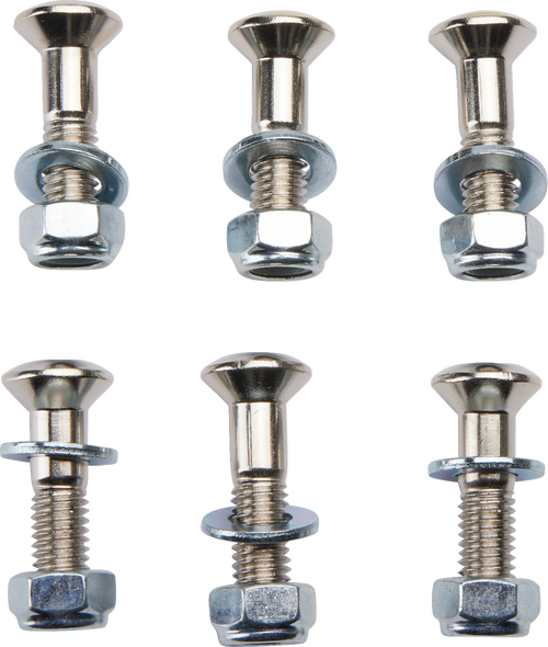 Moose Racing Bolts With Nuts/Washers - Sprocket - M8 X 34 Mm - 6 Pack - Yamaha O39-6478