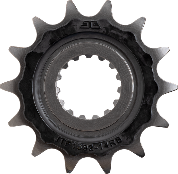 Front Sprocket - Rubber Cushioned - 14 Tooth - Yamaha Jtf1592.14Rb