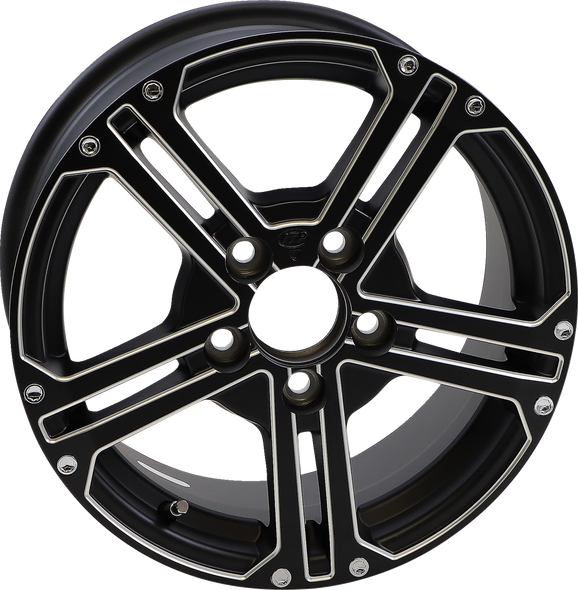 Itp Wheel - Ss212 - Front/Rear - Milled Black - 15X7 - 5/4.5 - 6+1 (+61.8 Mm) 1522761727B