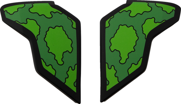 Icon Airflite Side Plates - Gp23 - Green