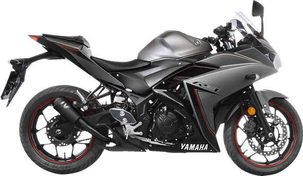 Leovince Lv-10 Slip-On Muffler - Full Black 15212Fbu