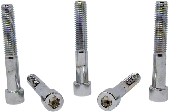Drag Specialties Bolts - Socket-Head/Replacement - Smooth/Coarse Thread - 1/2"-13 X 3-1/4" - 5 Pack