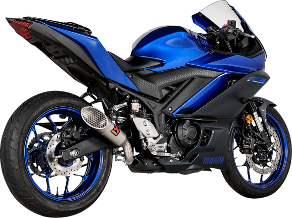 Akrapovic Slip-On Line Muffler - Titanium End Cap S-Y3So6-Ivoss Akrapovic Slip-On Line Muffler - Titanium End Cap S-Y3So6-Ivoss