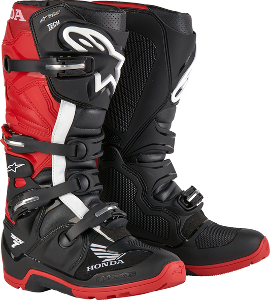 Tech 7 Enduro Drystar Boots - Black/Red - Us 11 2012723-1303-11
