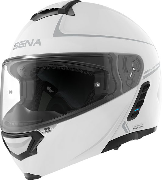 Sena Impulse Helmet - Gloss White - Large Impulse-Gw00L1