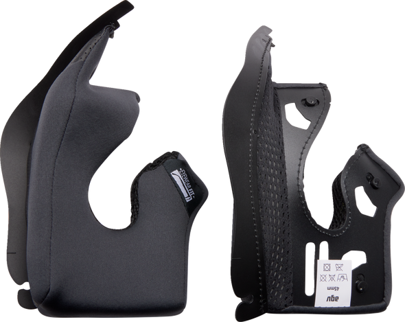 Agv K3 Cheek Pads - Gray/Black - 45 Mm 2018500038629