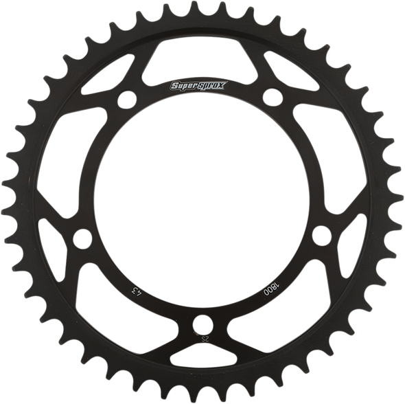Supersprox Rear Sprocket - 43 Tooth Rfe-1800-43-Blk