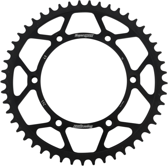 Supersprox Steel Rear Sprocket - 49 Tooth Rfe-245-49-Blk