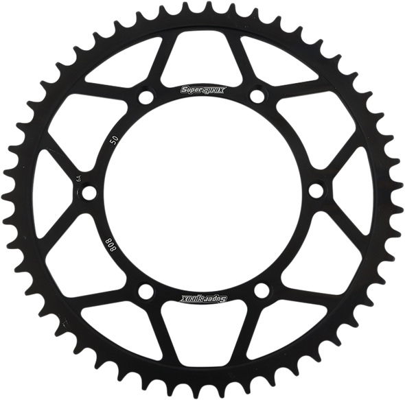 Supersprox Steel Rear Sprocket - 50 Tooth Rfe-808-50-Blk