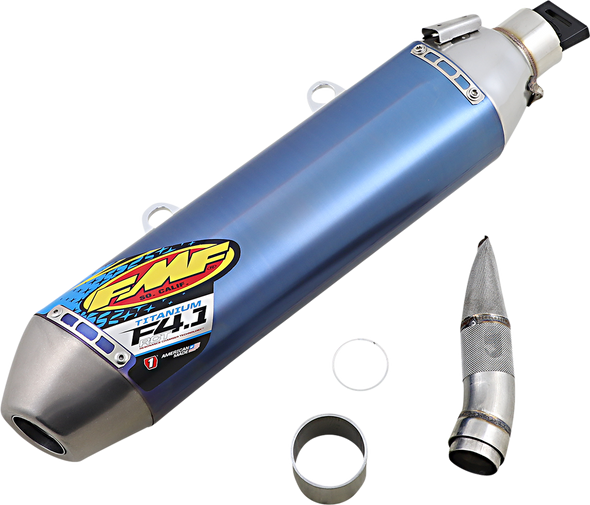 Fmf Factory 4.1 Rct Muffler - Anodized Titanium 045596