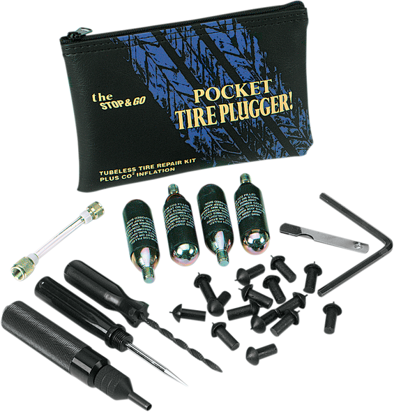 Stop & Go International Tire Plugger With Co Cartridges - Pocket - Kit 1001