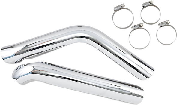 Drag Specialties Heat Shields - Chrome
