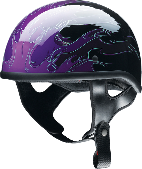 Z1R Cc Beanie Helmet - Hellfire - Purple - Small