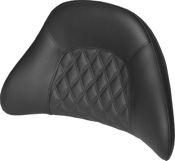Saddlemen Tour-Pak Backrest Pad - Lattice Stitched - Black 01-11884Ls