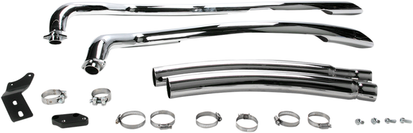 Cobra Speedster Swept Exhaust - Chrome - Vulcan 900 4218
