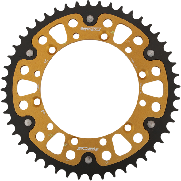 Supersprox Stealth Rear Sprocket - 48 Tooth - Gold - Kawasaki/Suzuki Rst-460-48-Gld