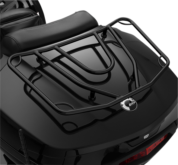 Show Chrome Tour Trunk Luggage Rack - Satin Black 41-355Bk