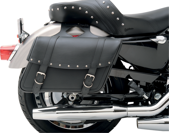 Saddlemen Highwayman Rivet Slant-Style Saddlebags - Medium X021-03-040