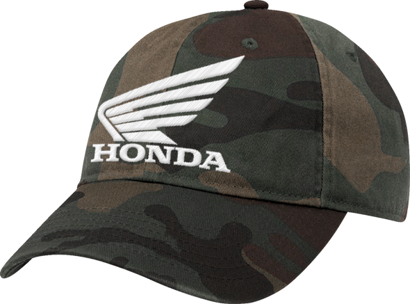 Honda Apparel Honda Hat - Woodland Camo/White Np21A-H3169