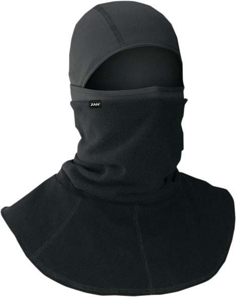 Zan Headgear Balaclava With Neck Gaiter - Black Wb114C