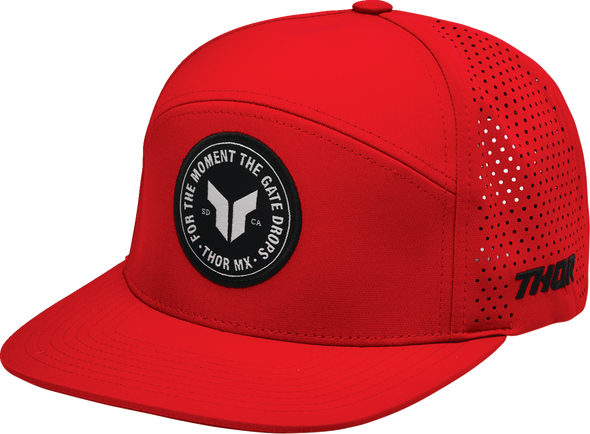 Badge Hat - Red