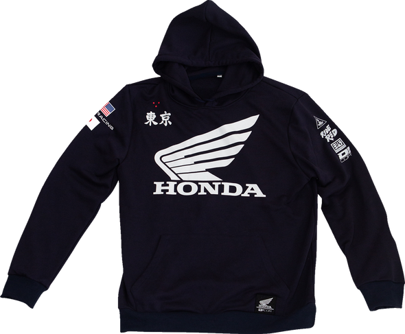 D'Cor Visuals Honda Factory Sweatshirt - Navy - Xl 85-209-4