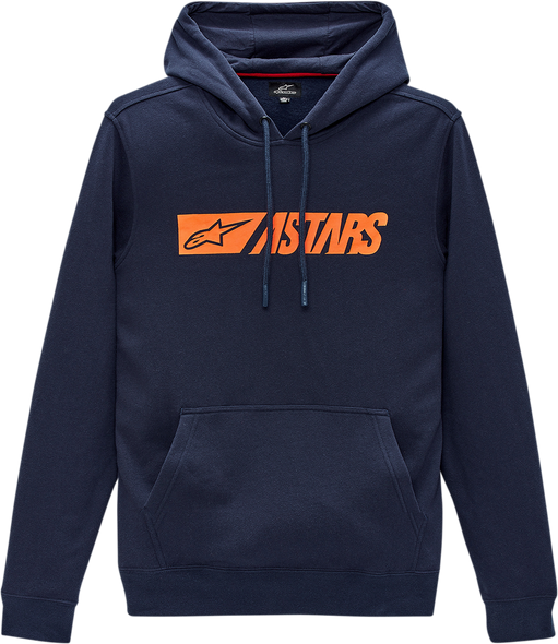 Reblaze Hoodie - Navy/Orange - Large 1213516607032L