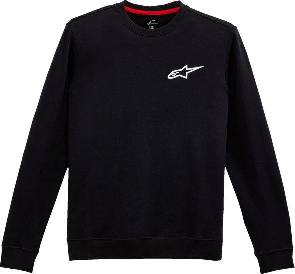 Ageless Crew Fleece - Black - Large 1232-51020-10-L