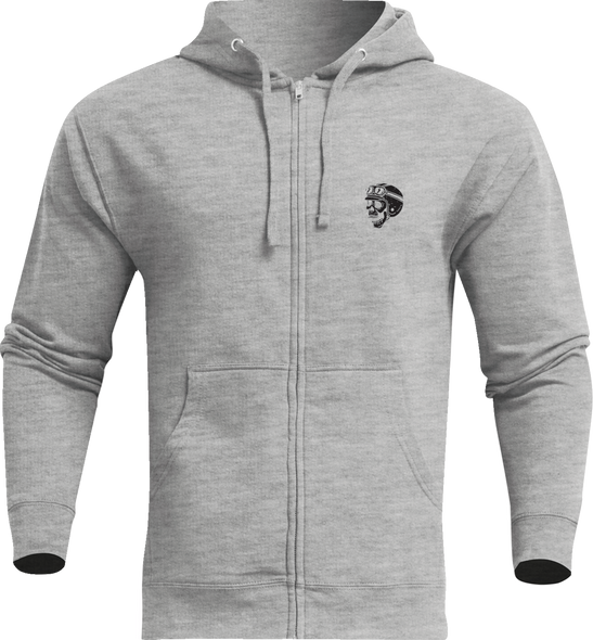 Thor Mindless Zip Fleece Sweatshirt - Heather Gray - Small