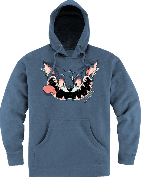 Nine Lives Hoodie - Storm Blue - 3Xl