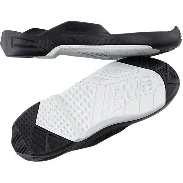 Thor Radial Boots Replacement Outsoles - Black/White - Size 14-15