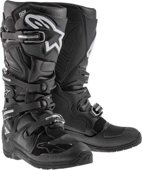 Tech 7 Enduro Boots - Black - Us 12 2012114-10-12
