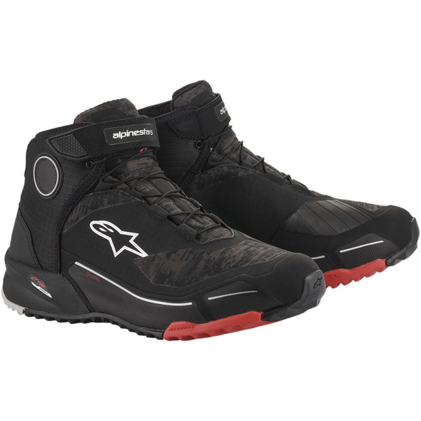 Cr-X Drystar Shoes - Black Camo/Red - Us 14 261182099314