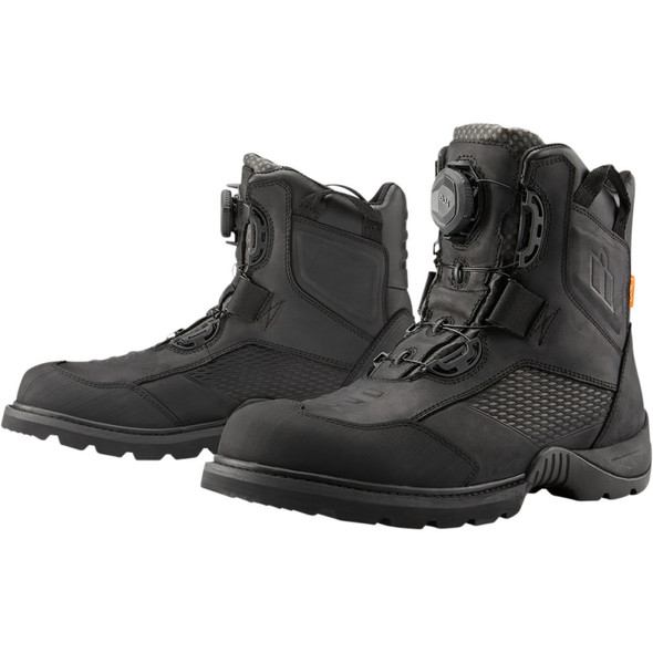 Icon Stormhawk Boots - Black - Size 10.5