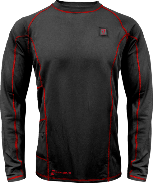 7V Heated Base Layer Shirt - 2Xl Ger-Bls-7V-M-Blk-Xxl