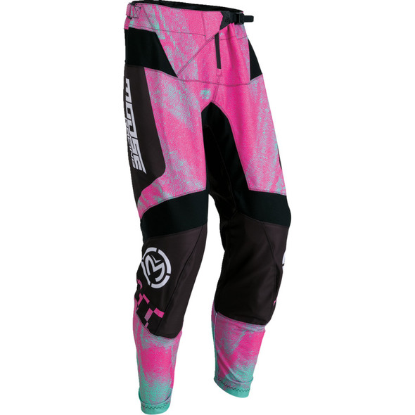 Moose Racing Qualifier Pants - Pink/Teal - 46 2901-10814