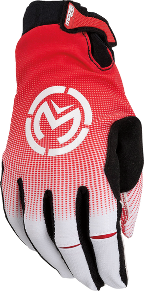 Moose Racing Sx1 Gloves - Red/White - Large 3330-7323
