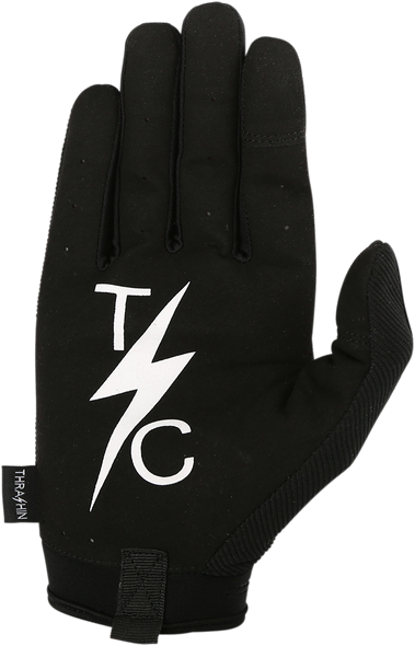 Thrashin Supply Co. Covert Gloves - Black - Large Cvt-00-10