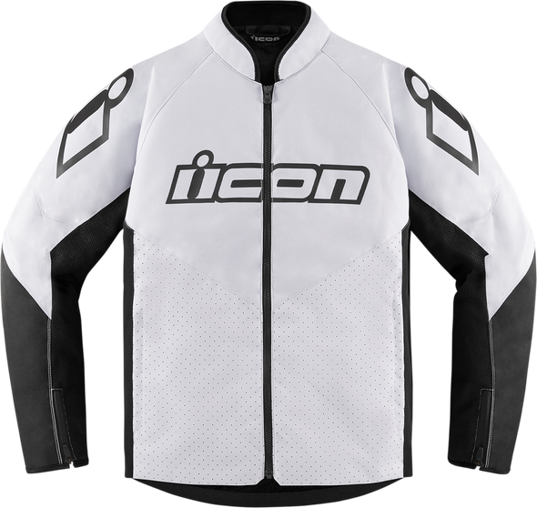 Icon Hooligan Jacket - White - Small